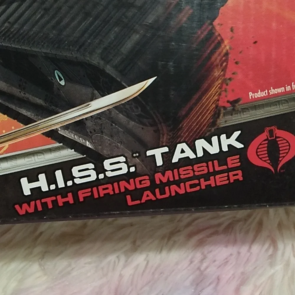 G.I. Joe Retaliation Hiss Tank W Original Box No Action Figure Included 2012